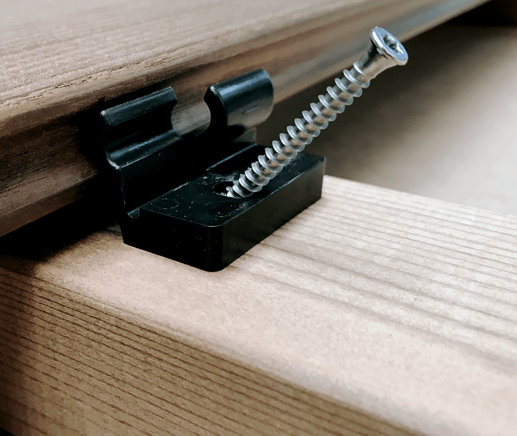 Unsichtbarer Terrassenverbinder für schnelle und sichere Montage